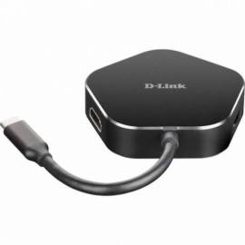 HUB USB-C D-LINK 2 X USB 3.0 HDMI