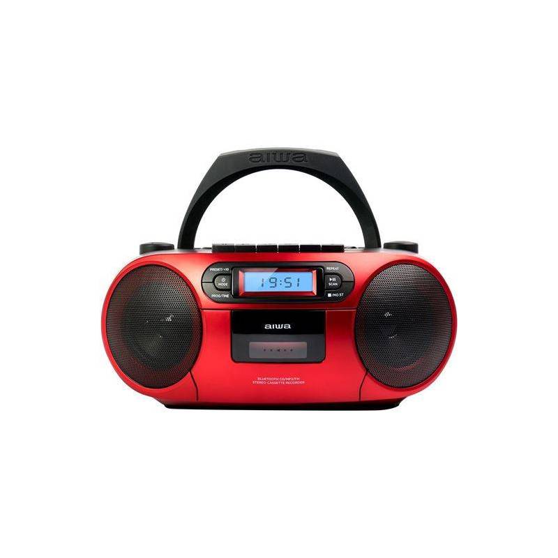 Radio cassette AIWA BBTC-660, CD, MP3, USB, Bluetooth, color Gris