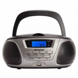 RADIO CD CASSETTE PORTATIL AIWA BBTU - 300TN