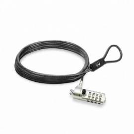 CABLE SEGURIDAD CON CANDADO EWENT EW1243