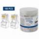 CONECTOR RJ45 EWENT CAT6U (BOLSA DE 100 UNIDADES)