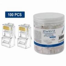 CONECTOR RJ45 EWENT CAT6U (BOLSA DE 100 UNIDADES)