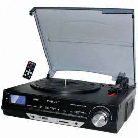 TOCADISCOS NEVIR NVR-811VMUC NEGRO