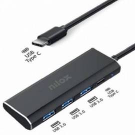 HUB USB-C NILOX 3 X USB-C