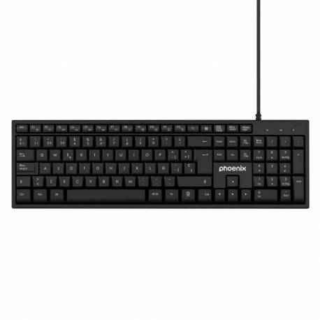 TECLADO MULTIMEDIA USB PHOENIX K100