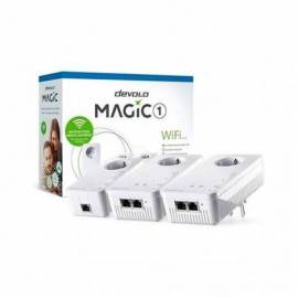 ADAPTADOR PLC DEVOLO MAGIC 1 WIFI PACK 3 UNIDADES