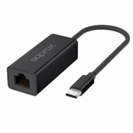 ADAPTADOR APPROX USB-C A RJ45