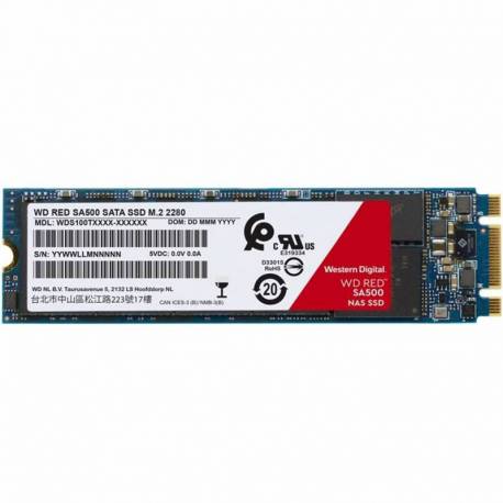 SSD INTERNO M.2" WESTERN DIGITAL RED DE 2TB