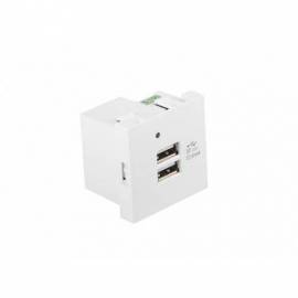 ROSETA PARED LANBERG 230V 2 X USB 5V