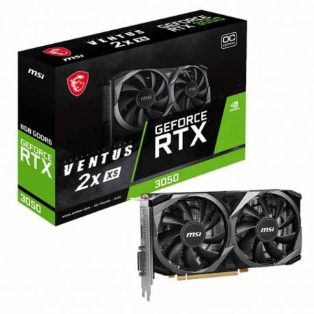 TARJETA GRAFICA MSI RTX 3050 VENTUS GDDR6 8GB