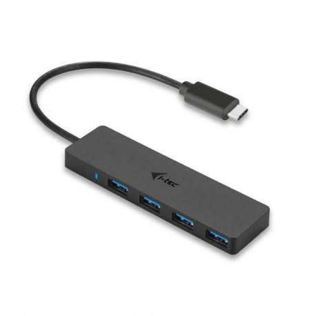 HUB 4 PUERTOS USB-C I-TECH