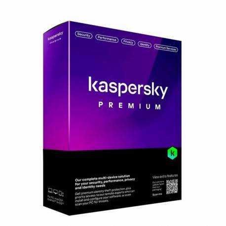 ANTIVIRUS KASPERSKY PREMIUM 5 DISPOSITIVOS 1 AÑO