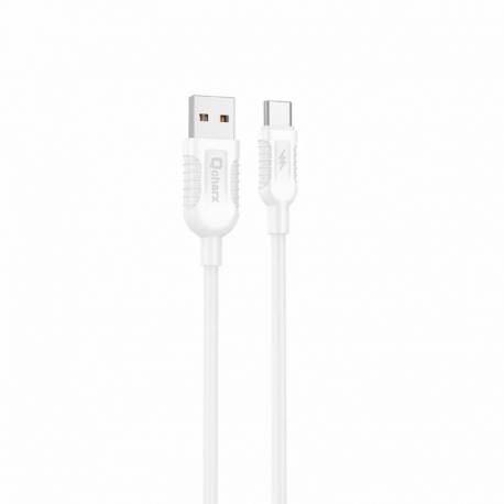 CABLE QCHARX ATHENS USB C MICRO 3A DE 1M