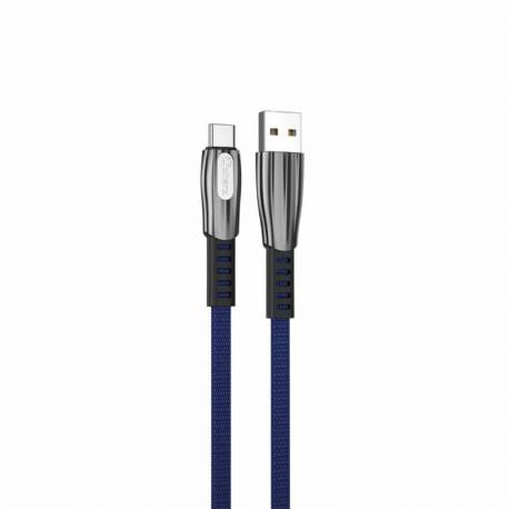 CABLE QCHARX FLORENCE USB A USB-C 3A 1M