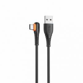 CABLE QCHARX LONDON USB-A A USB-C 3A 1M