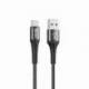 CABLE QCHARX LYON USB-A A USB-C 3A 1M