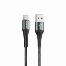 CABLE QCHARX LYON USB-A A USB-C 3A 1M