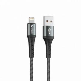 CABLE QCHARX LYON USB-A A LIGHTNING 3A 1M