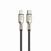 CABLE QCHARX NEW YORK USB-C A LIGHTING 3A 1M