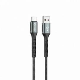 CABLE QCHARX PRAGUE USB-A A USB-C 3A 1M