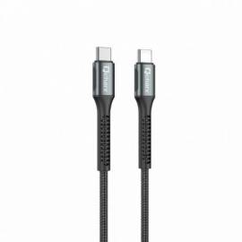 CABLE QCHARX PRAGUE USB-C A USB-C 3A 1M