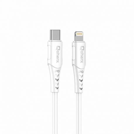 CABLE QCHARX SOFIA USB-C A LIGTHING 3A 1M