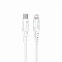 CABLE QCHARX SOFIA USB-C A LIGTHING 3A 1M