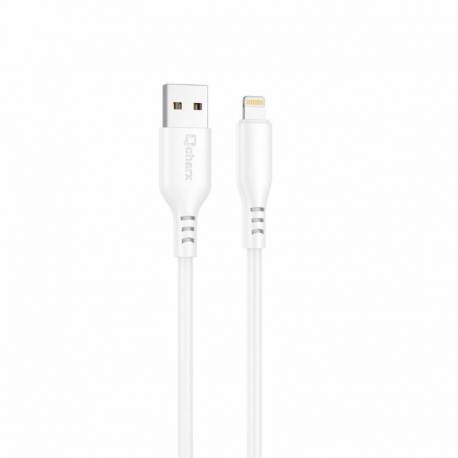 CABLE QCHARX TOKYO USB-A A LIGHTNING 3A 1M