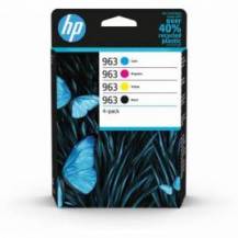 MULTIPACK HP 963 NEGRO Y COLORES 4 CARTUCHOS