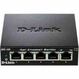 SWITCH 5 PUERTOS D- LINK DES 1005D 10-100 FAST