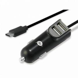 CARGADOR COCHE CONCEPTRONIC CARDEN05B CON CABLE USB-C