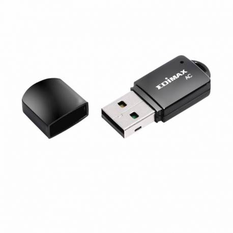 ADAPTADOR WIFI INALAMBRICO MINI USB EDIMAX AC600 DOBLE BANDA