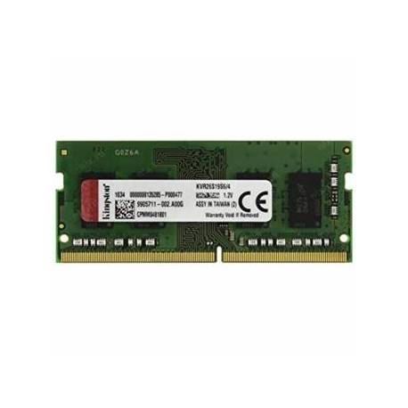 MODULO MEMORIA RAM S/O DDR4 4GB 2666MHZ KINGSTON