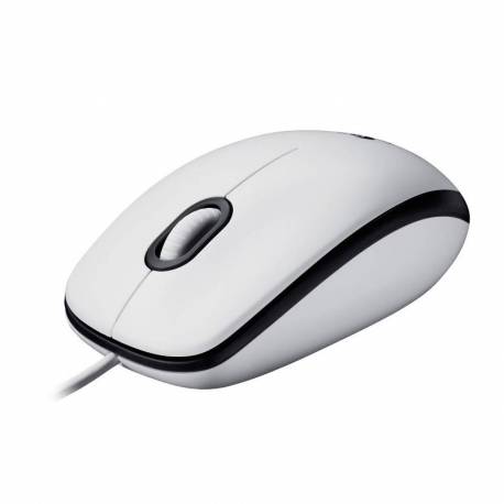 RATON LOGITECH M100 BLANCO USB