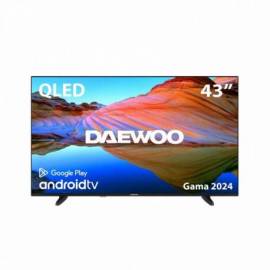 TV DAEWOO 43" LED QLED 4K UHD SMART TV 43D062QA