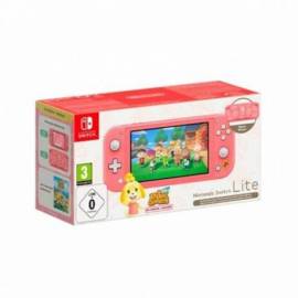 CONSOLA NINTENDO SWITCH LITE CORAL + JUEGOS