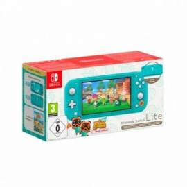 CONSOLA NINTENDO SWITCH LITE TURQUESA + JUEGOS