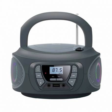 RADIO CD FONESTAR BOOM ONE G USB GRIS