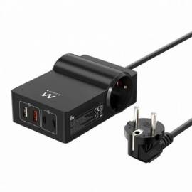 CARGADOR EWENT EW3992 65W 2X USB-A 2X USB-C