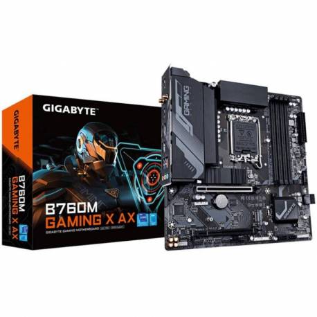 PLACA BASE GIGABYTE B760M GAMING X DDR5