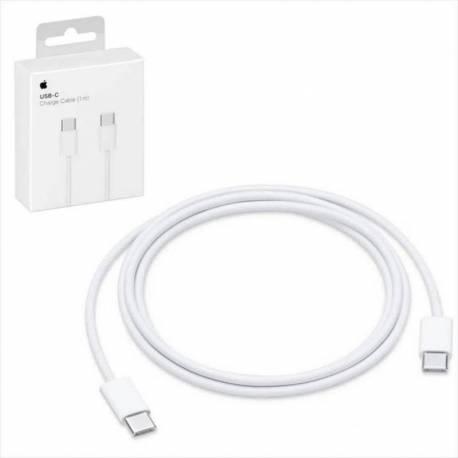 CABLE APPLE IPHONE USB-C MACHO MACHO 1M