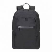 MOCHILA RIVAVCASE ALPENDORF ECO PORTATIL 17.3" NEGRO