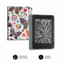 FUNDA SUBBLIM CLEVER EBOOK CASE 6" MARIPOSAS