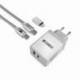 CARGADOR PARED SUBBLIM SUBCHG - 3WPD10 25W USB