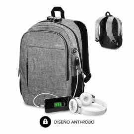 MOCHILA SUBBLIM URBAN LOCK PORTATIL 16" GRIS