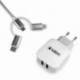 CARGADOR PARED SUBBLIM 12W USB TIPO