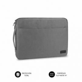 FUNDA SUBBLIM URBAN LAPTOP SLEEVE PORTATIL 14" GRIS