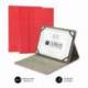 FUNDA SUBBLIM CLEVER STAND TABLET CASE 10.1" ROJA