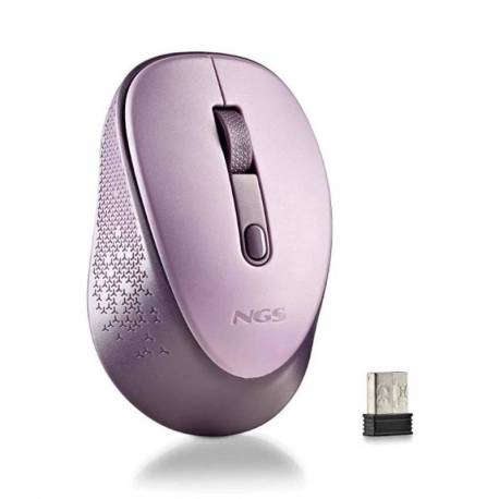 RATON INALAMBRICO NGS DEWLILAC LILA