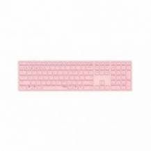 TECLADO RAPOO E9800M ROSA INALAMBRICO